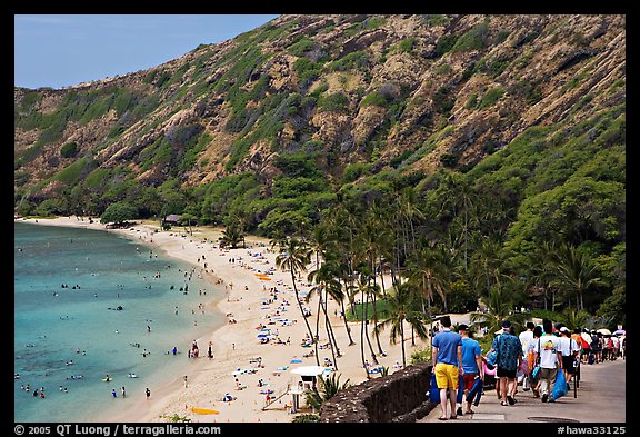 Hanauma Bay beach. Oahu island, Hawaii, USA