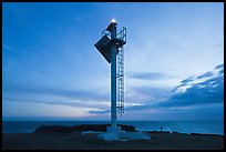 Ka Lea Light at dusk, southernmost point in the US. Big Island, Hawaii, USA (color)