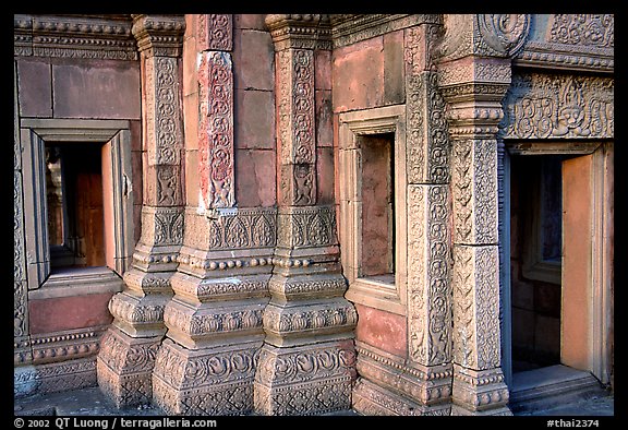 Khmer-style temple. Muang Boran, Thailand