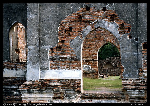 Ruins of the King Narai's palace. Lopburi, Thailand (color)