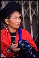Tribeswoman. Chiang Rai, Thailand (color)