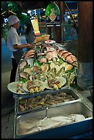 Seafood restaurant, Ko Phi-Phi island. Krabi Province, Thailand ( color)