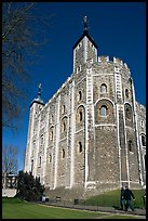 White Tower, inside the Tower of London. London, England, United Kingdom (color)