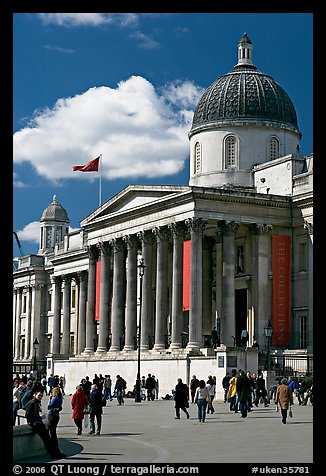 National Gallery. London, England, United Kingdom (color)