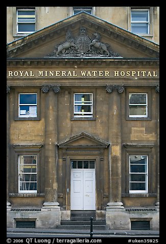 Royal mineral water hospital. Bath, Somerset, England, United Kingdom (color)