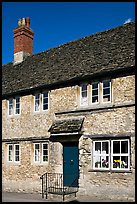 Medieval village stone house,  Lacock. Wiltshire, England, United Kingdom