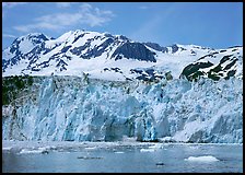 Front of Surprise Glacier. Prince William Sound, Alaska, USA ( color)
