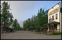 Main street. McCarthy, Alaska, USA