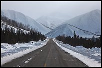 North Slope Haul Road. Alaska, USA ( color)