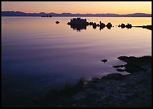 Tufa towers at sunrise. Mono Lake, California, USA ( color)