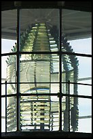 Lens of the Point Bonita Lighthouse. California, USA
