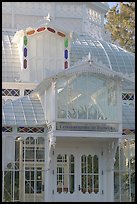 Conservatory of the Flowers, Golden Gate Park. San Francisco, California, USA (color)