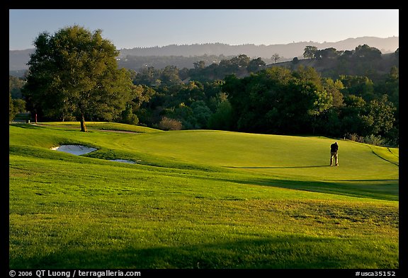 Stanford Golf Course. Stanford University, California, USA