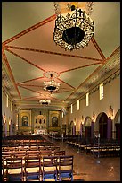 Chapel, historic Mission Santa Clara de Asis. Santa Clara,  California, USA ( color)