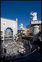 Hollywood and Highland shopping and entertainment complex. Hollywood, Los Angeles, California, USA (color)