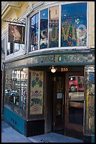 Entrace to the Vesuvio Cafe, North Beach. San Francisco, California, USA ( color)