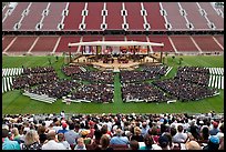Stanford University commencement. Stanford University, California, USA (color)