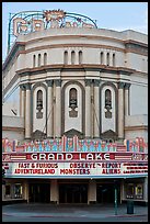 Grand Lake theater. Oakland, California, USA (color)