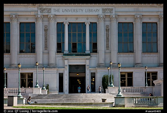 University Library, CAL. Berkeley, California, USA