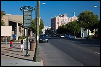 Downtown. Watsonville, California, USA (color)