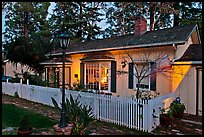Hauck House, Almaden. San Jose, California, USA (color)