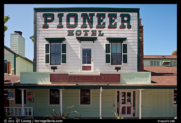 Pionneer Hotel. Woodside,  California, USA