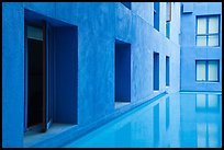 Ricardo Legorreta designed Schwab Residential Center. Stanford University, California, USA ( color)