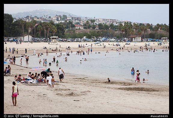 Cabrillo Beach, San Pedro. Los Angeles, California, USA (color)