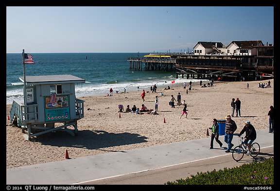 Redondo Beach pier, Redondo Beach. Los Angeles, California, USA (color)