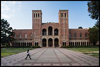 Royce Hall, UCLA landmark, Westwood. Los Angeles, California, USA ( color)