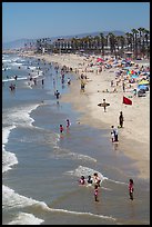 Beach, Oceanside. California, USA ( color)