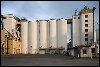 Grain silo. California, USA ( color)