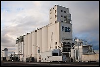 Grain elevator. California, USA ( color)