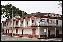 Plaza Hotel. San Juan Bautista, California, USA ( color)