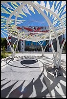 Sculpture in front of San Jose Convention Center. San Jose, California, USA ( color)