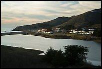 Fort Cronkhite across Rodeo Lagoon. California, USA ( color)