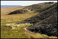 Ridges of Painted Rock. Carrizo Plain National Monument, California, USA ( color)