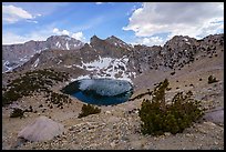 Big Pothole Lake, Inyo National Forest. California, USA ( color)