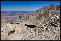 Switchbacks above Trail Camp, Inyo National Forest. California, USA ( color)