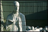Memorial to Holocaust victims, Lincoln Park. San Francisco, California, USA (color)