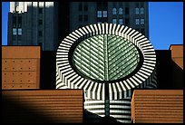 MOMA building. San Francisco, California, USA (color)