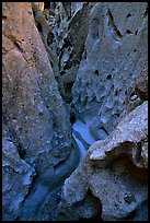 Slot canyon, Hole-in-the-wall. Mojave National Preserve, California, USA (color)