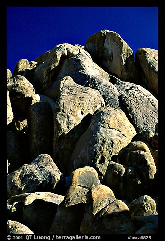 Boulders in Alabama Hills. California, USA