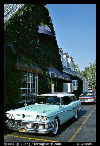 Classic Buick, Bishop. California, USA (color)