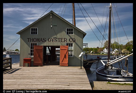 Thomas Oyster House. Mystic, Connecticut, USA