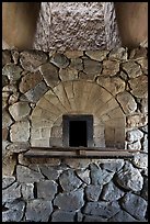 Finery forge hearth, Saugus Iron Works National Historic Site. Massachussets, USA