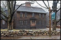 Hartwell Tavern, Lincoln, Minute Man National Historical Park. Massachussets, USA (color)