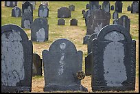 Headstones, Concord. Massachussets, USA ( color)