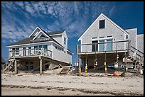 Beach houses, Truro. Cape Cod, Massachussets, USA ( color)
