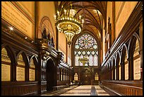 Memorial Transept, Memorial Hall, Harvard University, Cambridge. Boston, Massachussets, USA ( color)
